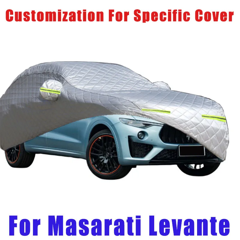 

For Masarati Levante Hail prevention cover auto rain protection, scratch protection, paint peeling protection