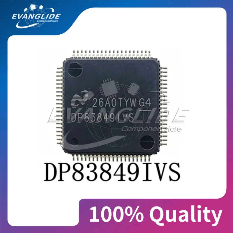 1 PCS DP83849IDVS/NOPB DP83849IDVS DP83849IVS TQFP-80 chip