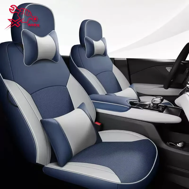 

Для Hongqi E-QM5 Plus 202 левый чехол на автомобильное сиденье, индивидуальный чехол на сиденье, всесезонные полностью окруженные подушки для сидений, интерьер