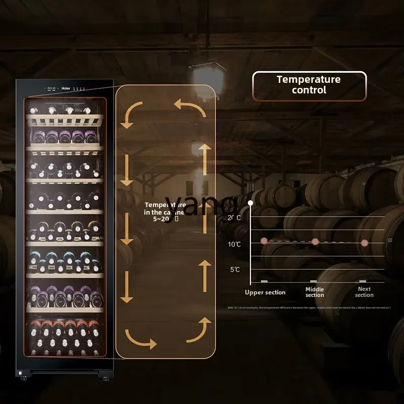 Gabinete de vino refrigerado a temperatura constante CX 360L de gran capacidad para bodega