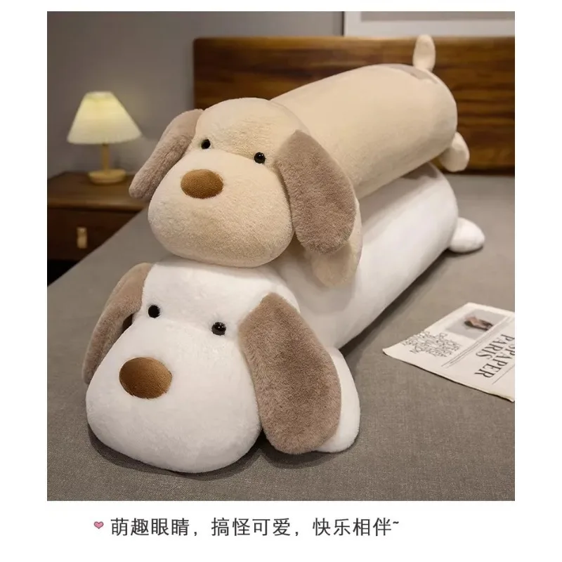 

Cute Long Rectangle Pillow for Girls, Sleeping on Bed with Legs Together, Side Sleeping Pillow, Bedroom Male Style Large Headr