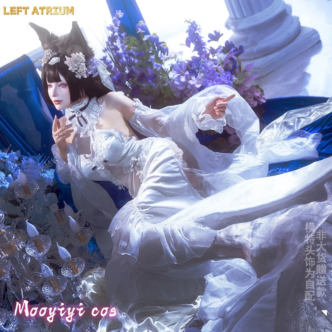 

New Game IJN Amagi Cosplay Costume Halloween Costume Christmas Costume Role Playing sexy dress Size S-XL Women Dress