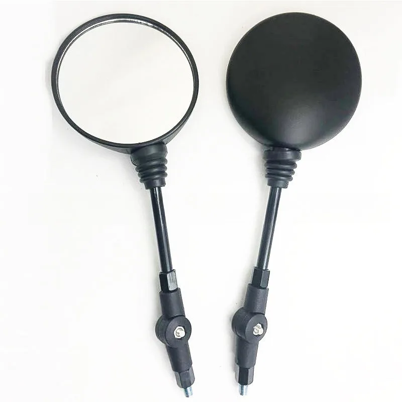Suitable for Motorcycle Modification, Round Foldable Large Surface Rearview Mirror, Modified Replacement Part
