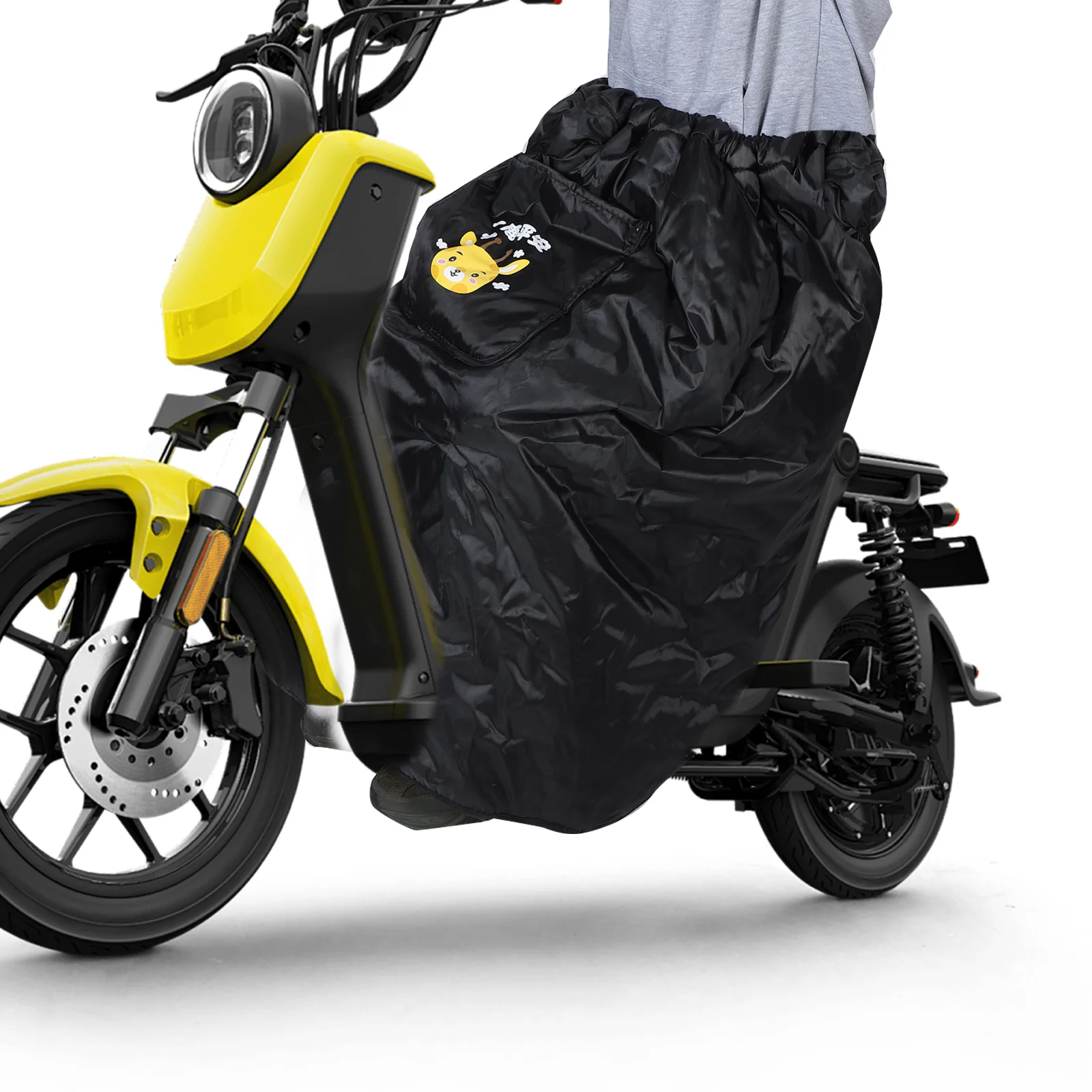 

Windproof Apron Electric Scooter Motorcycle Cover Warm Leg Protector Cold Weather Windshield Quilt Adjustable Length Waterproof