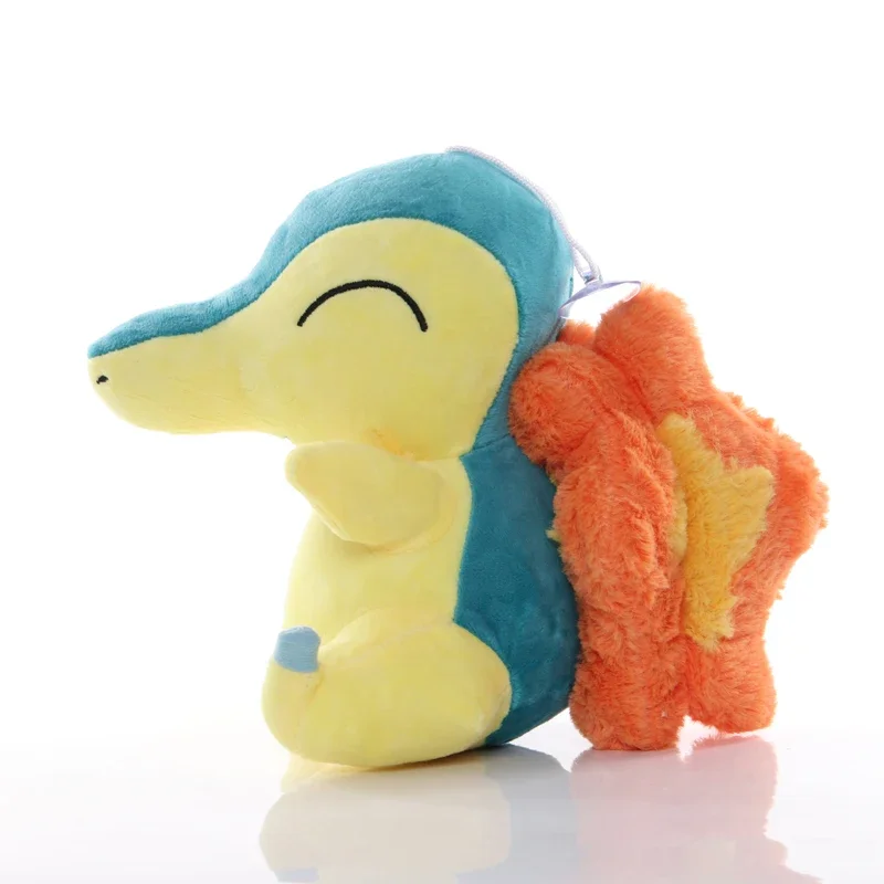 Pokemon Peluche Anime Pikachu Cyndaquil Chikorita Totodile Kawaii Plush Toy Quilava Stuffed Doll Xmas Halloween Gifts For Kids