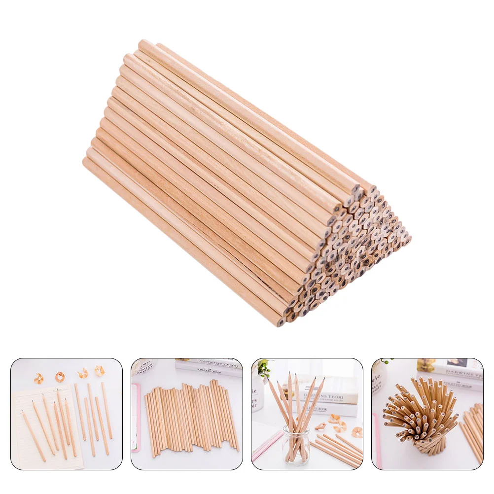50 Pcs Pencil Pencils Bulk School Stationery Wood Drawing Writing Student Sketch
