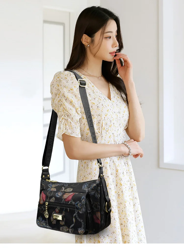 

Модная универсальная сумка с принтом 2025 г. - женская новая сумка через плечо/сумка на одно плечо A/W