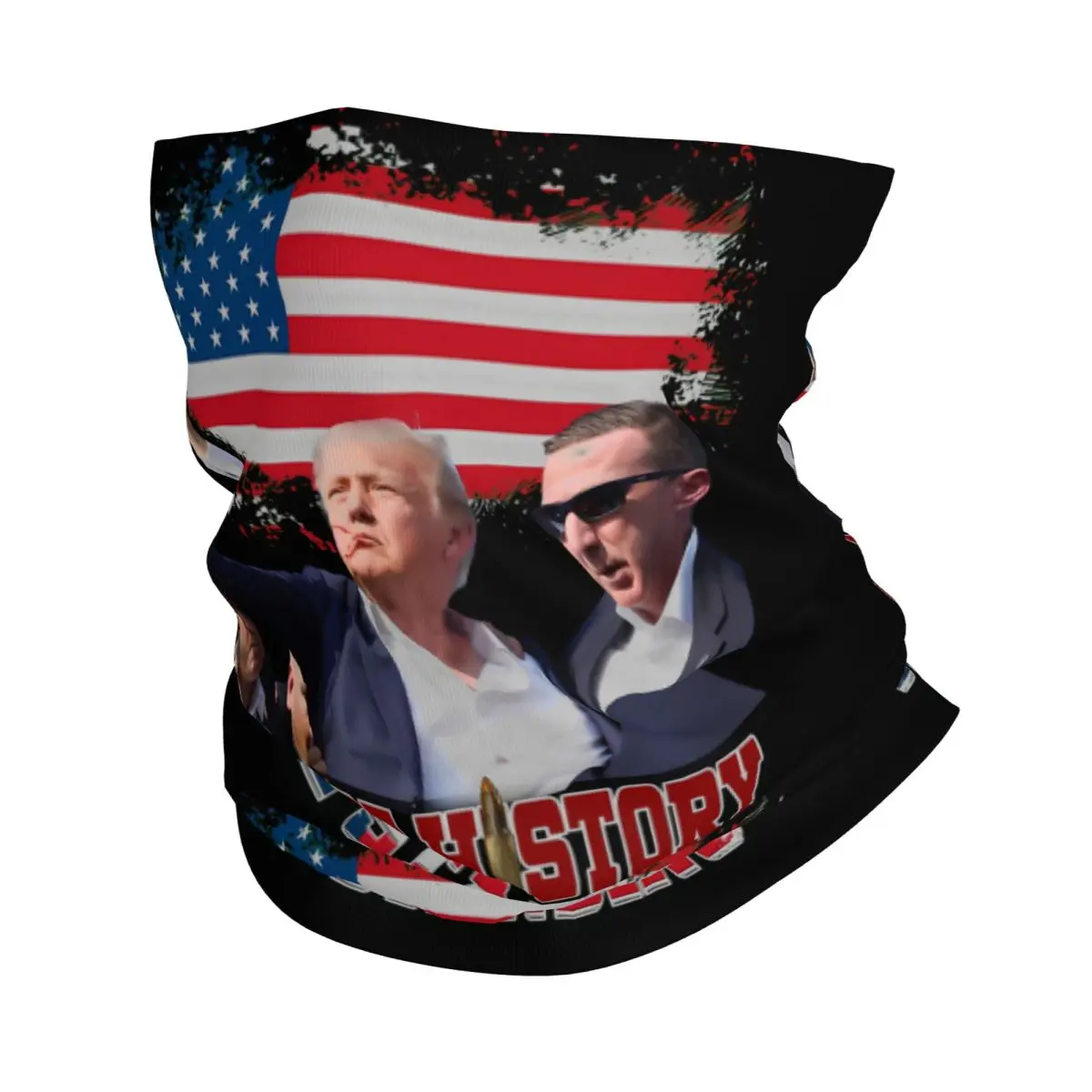 Pro-Trump Merchandise Stand Thin Wrap Scarf Bandana Neck Gaiter Face Cover Headband