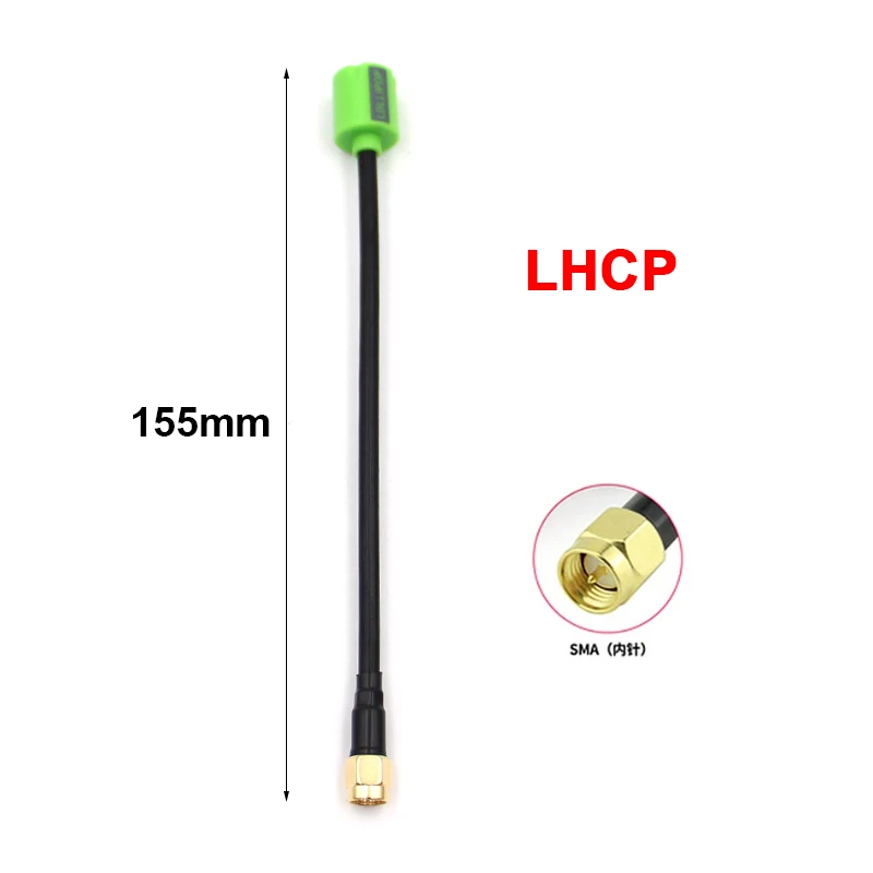 Lollipop 5 RHCP/LHCP 5.8G 2.8dBi MINI FPV Antenne SMA/RP-SMA/MMCX-Straight/MMCX-hoek/UFL voor RC Zender Ontvanger Drones DIY