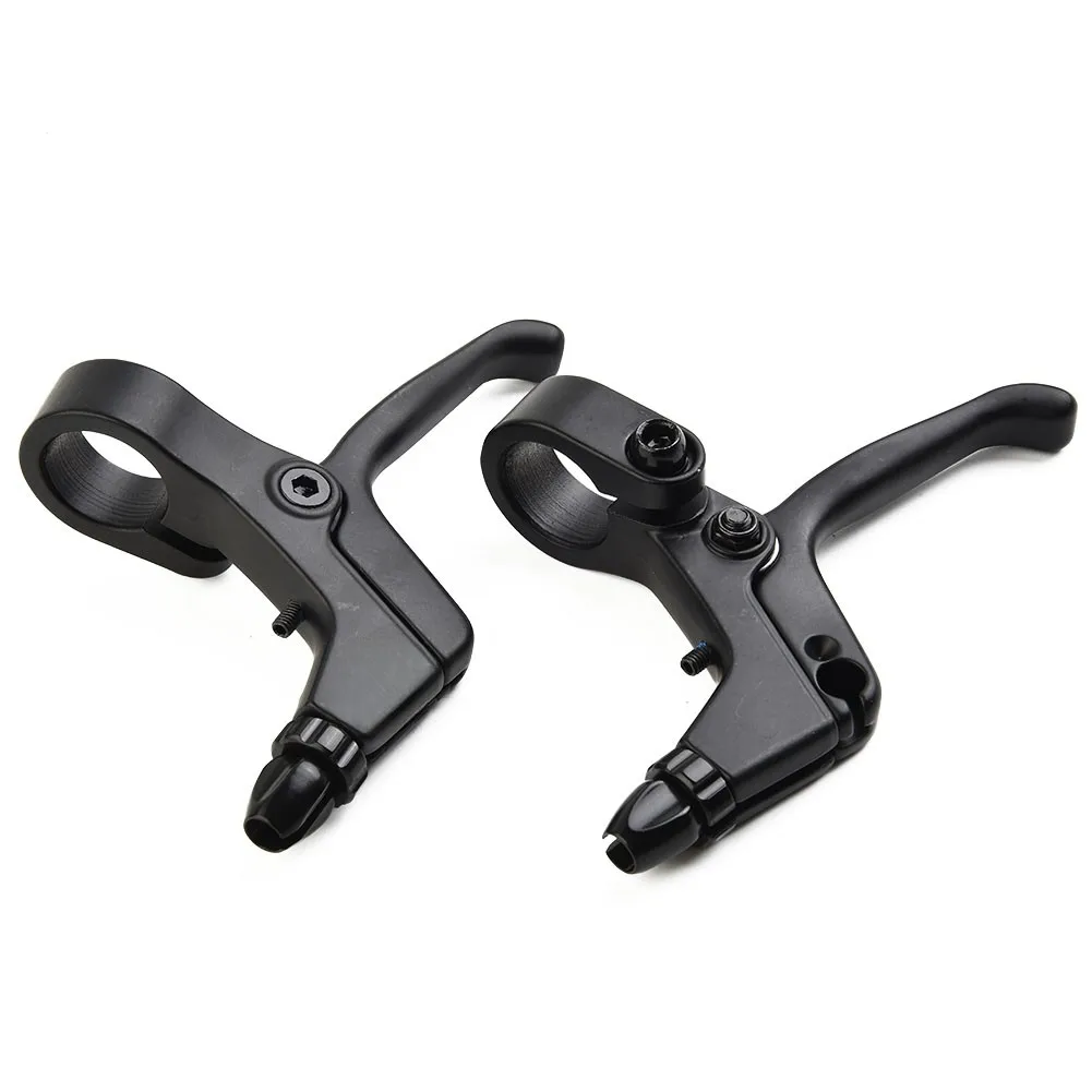 2-Finger-Leichtmetall-Bremshebel für Kinderfahrräder und Mountainbikes, für mechanische Scheibenbremsen und Linear-Pull-Bremskomponenten