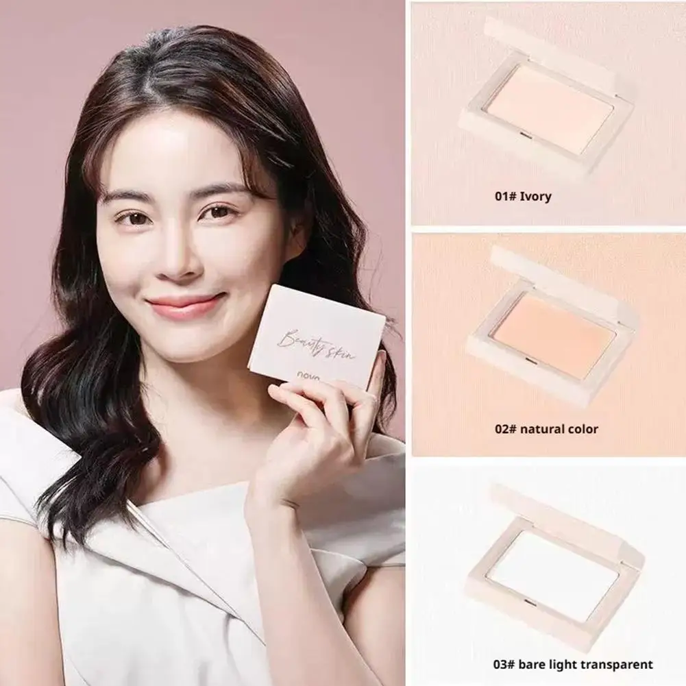 NOVO Loose Makeup Concealer Net Red The Same Type Of brightens skin tone Translucent Powder Makeup Setting Dry And Wet Dual-use