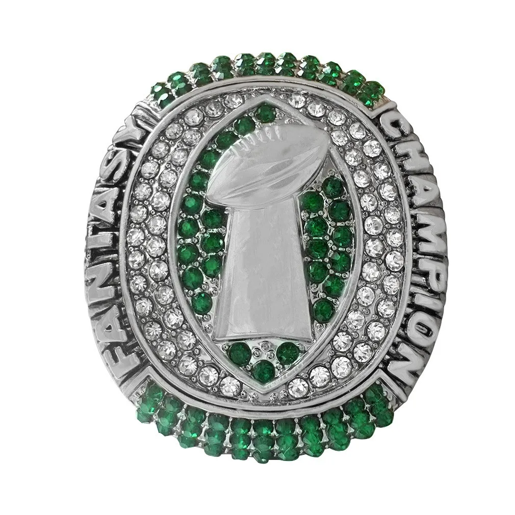Fantasy Football FFL Championship Ring 2022 Trophy Prize Commemorative Gift for Men