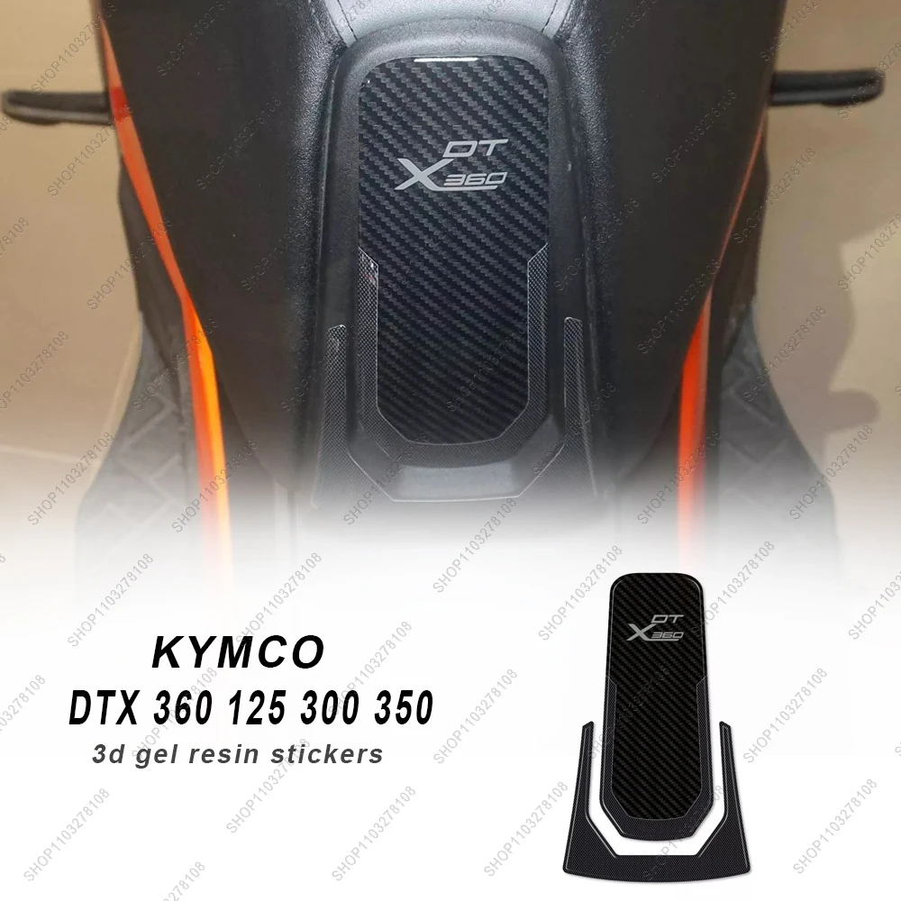 

For Kymco DTX 360 125 300 350 Limited Edition 3D Resin Motorcycle Fule Tank Pad Protection Sticker New Decorative Decal