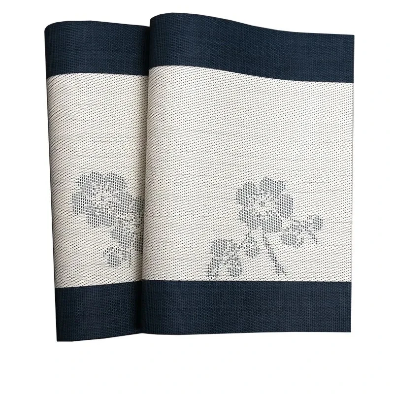 Chinese PVC Dining Table Mat Home Hotel Decor Dining Table Mat Heat-insulation Waterproof Oilproof Western Placemat TablewareMat