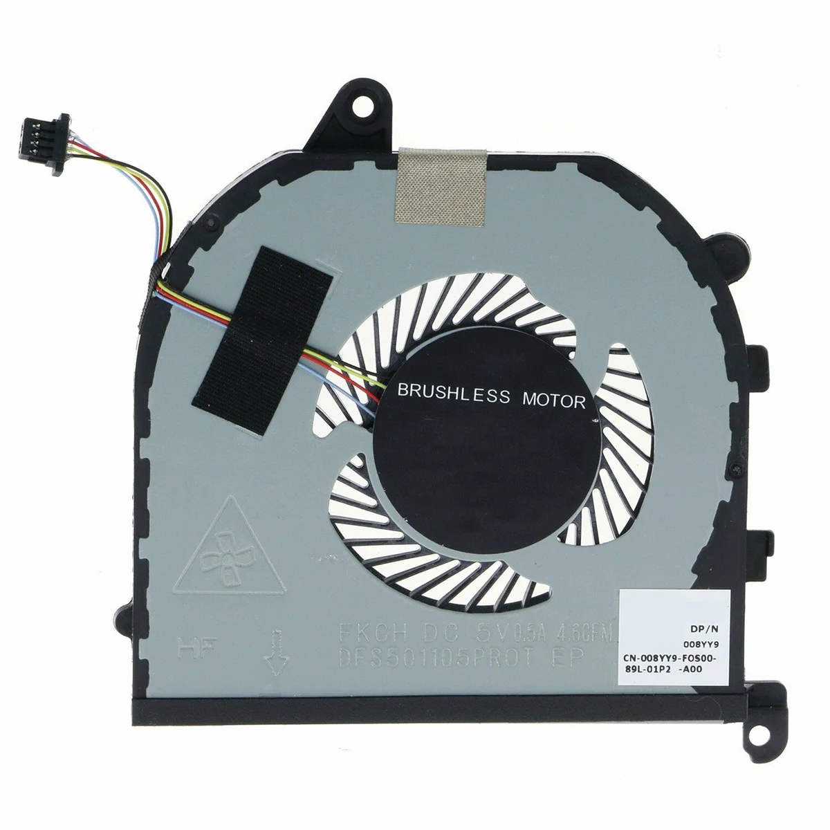 CPU e GPU Cooling Fan Set, Dell XPS 15 7590, DELL Precision 5540 F01PX V9H8N