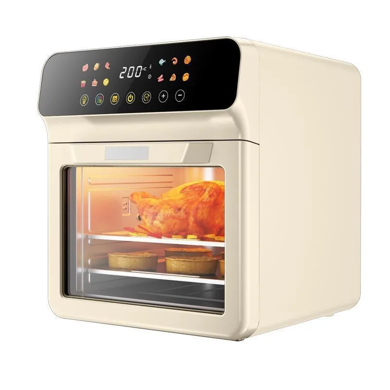 

Large-capacity intelligent air fryer, household visual, domestic and foreign trade multi-functional electric oven