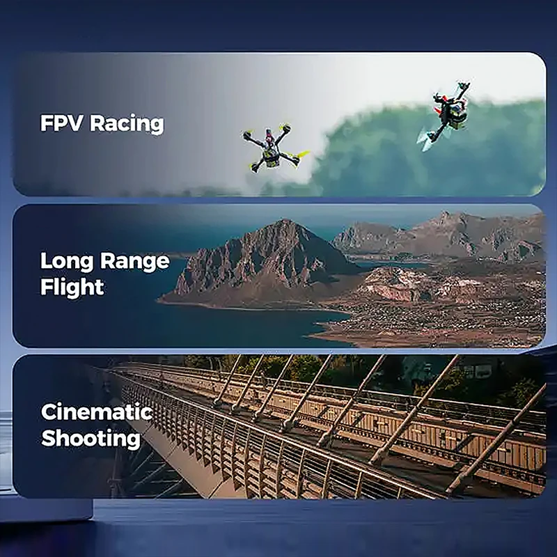 Betafpv micro tx v2 módulo elrs 915mhz 2w rf potência embutida tcxo cnc antena sma para óculos fpv/drones fpv de longo alcance quadcopter