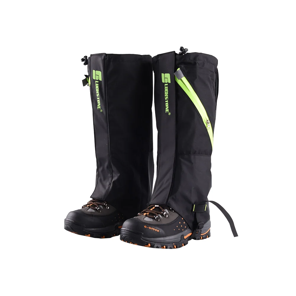 

Гетры для зимнего туризма. Зимние походные гетры. Двухслойные дышащие гетры для катания на лыжах.