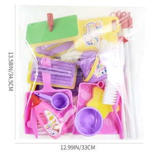 Çocuklar, temizlik, Faraş süpürge, süpürge, bebek Paspası, Düz Alet, Set, Oyun Evi Oyuncağı 8 en çok satılan, çeşitli çocuklar-8 numara