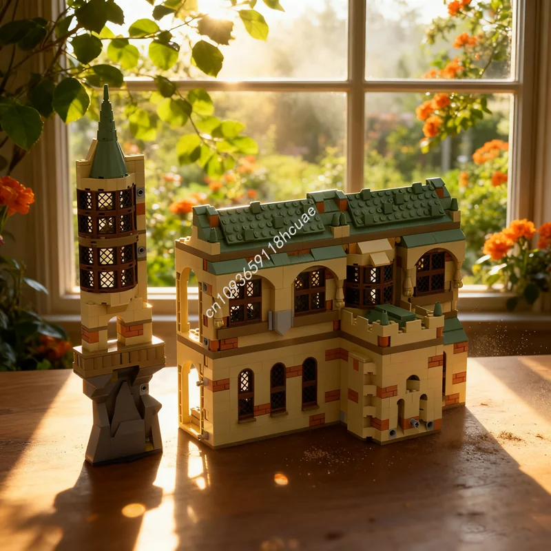 

1885pcs MOC HP Modular Defense The Dark Arts Model Building Blocks Construction Toy Assemble Idea Kids Christmas Gifts Birthday