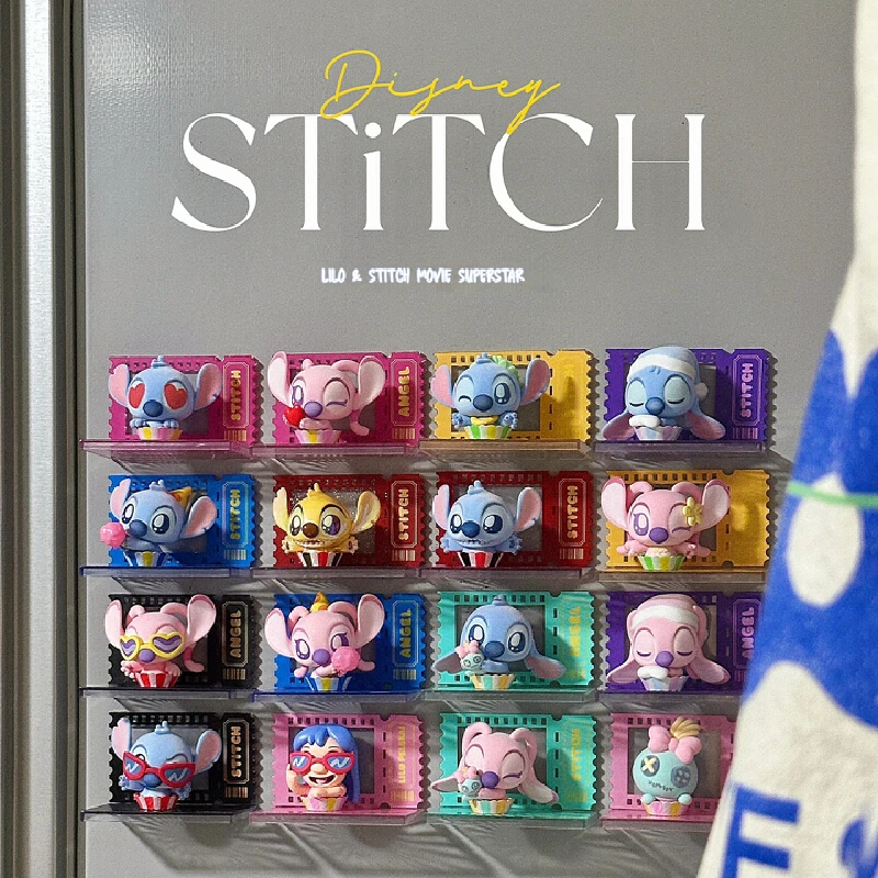 

Fondjoy Lilo & Stitch Movie Star Series слепая коробка милая мини-кукла офисное украшение для рабочего стола орнамент сюрприз слепая коробка игрушка в подарок