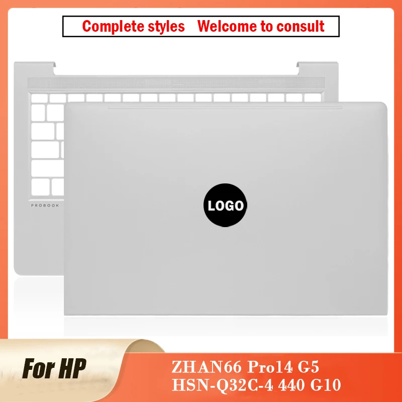 

New For HP ZHAN66 Pro14 G5 HSN-Q32C-4 440 G10 Laptop LCD Back Cover Palmrest Bottom Case Rear Lid Top Case Keyboard 440 G10