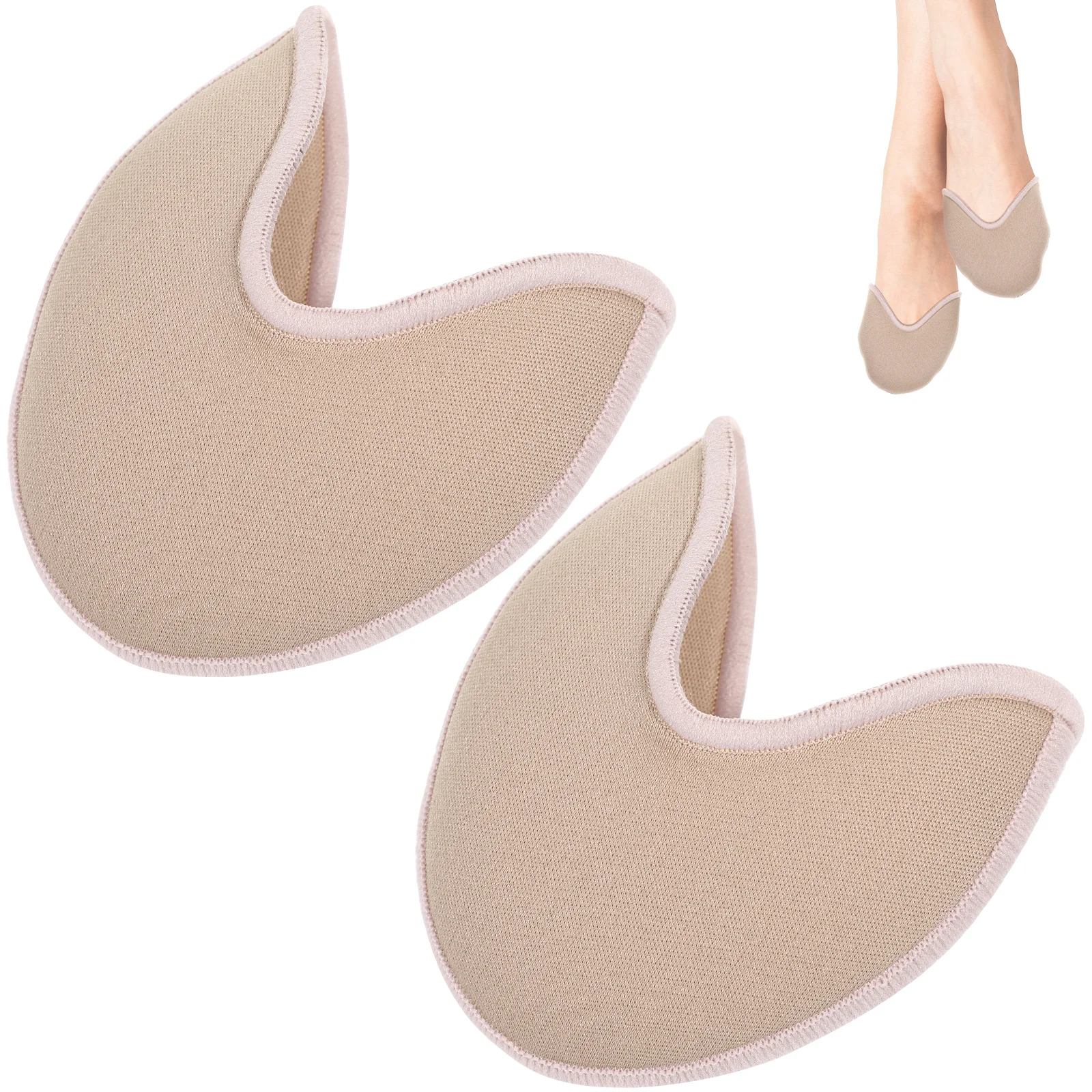 1 Pair Foot Care Toe Dance Protector Insoles Half Pads Sponge SEBS Support Ballet Shoes Covers Toe Pointe Dance Ballet Pointe