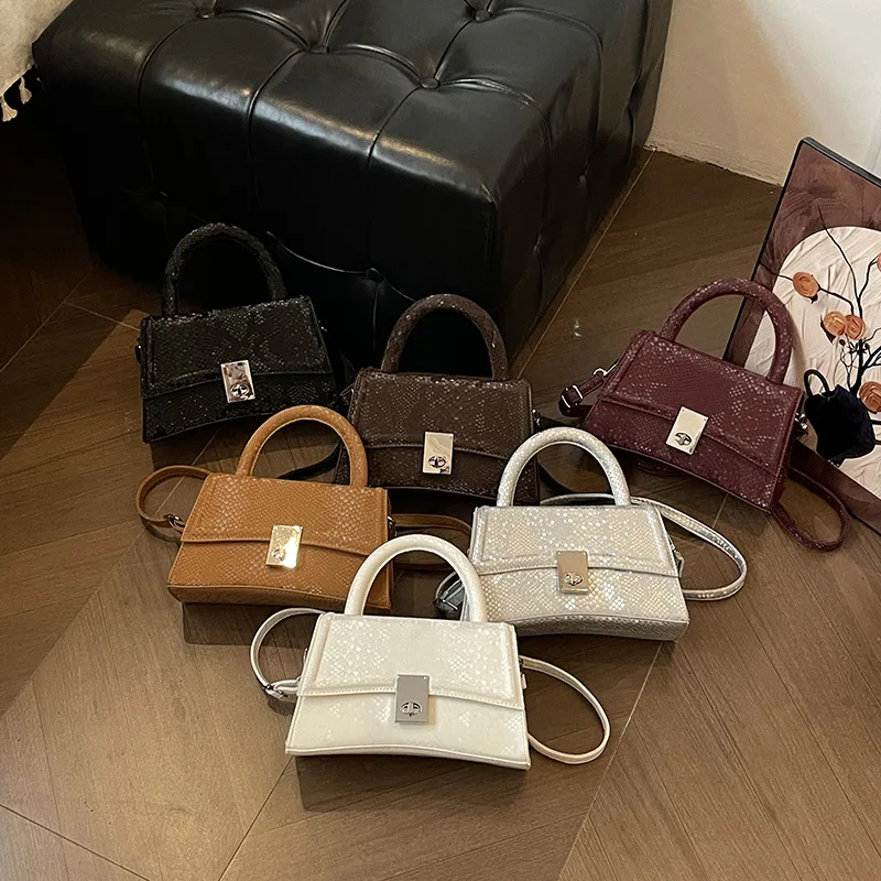 

2025 New Niche Design Women's Handbag Genuine Leather Large Capacity Multi-way Shoulder Crossbody Tote, Vintage Chic Work Purse