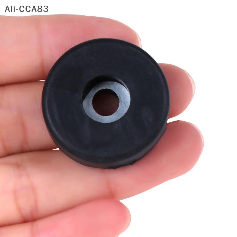 (YY) 4 Stück Kunststoff-Stoßstangen, eingebettete Unterlegscheiben-Füße, Pads, Instrumentenhalter, 30 x 10 mm, universelle geräuschreduzierende Beinbasis für Möbel