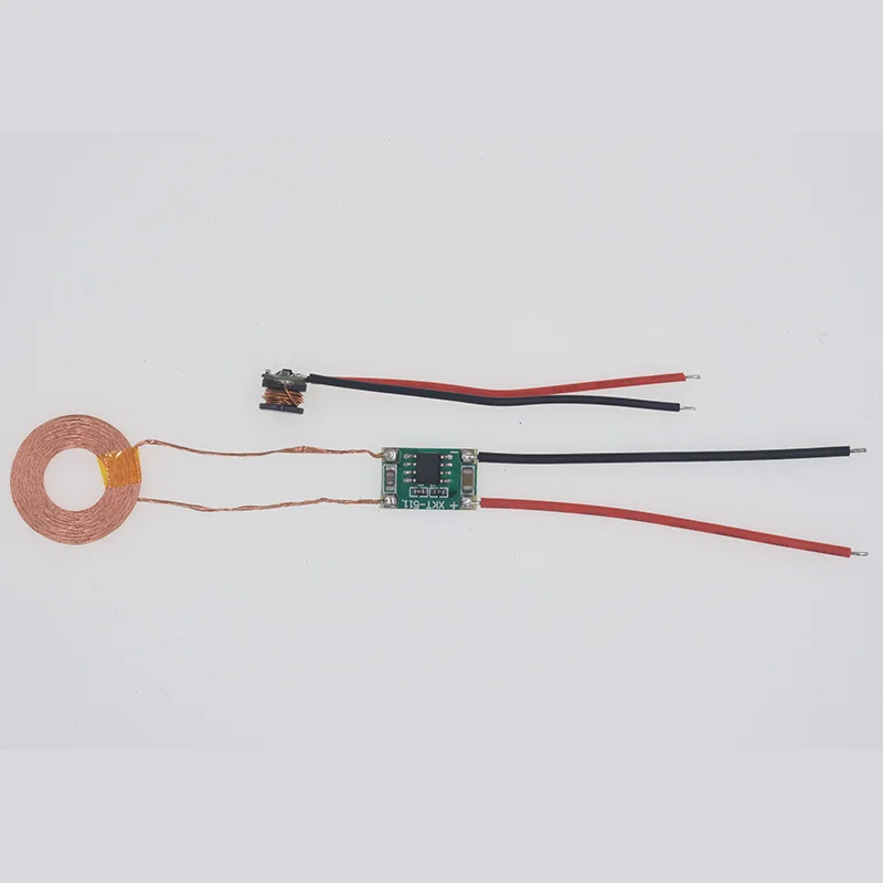 1set Simple Micro-current Transmitter Small Receiver Wireless Power Supply Wireless Charging Module