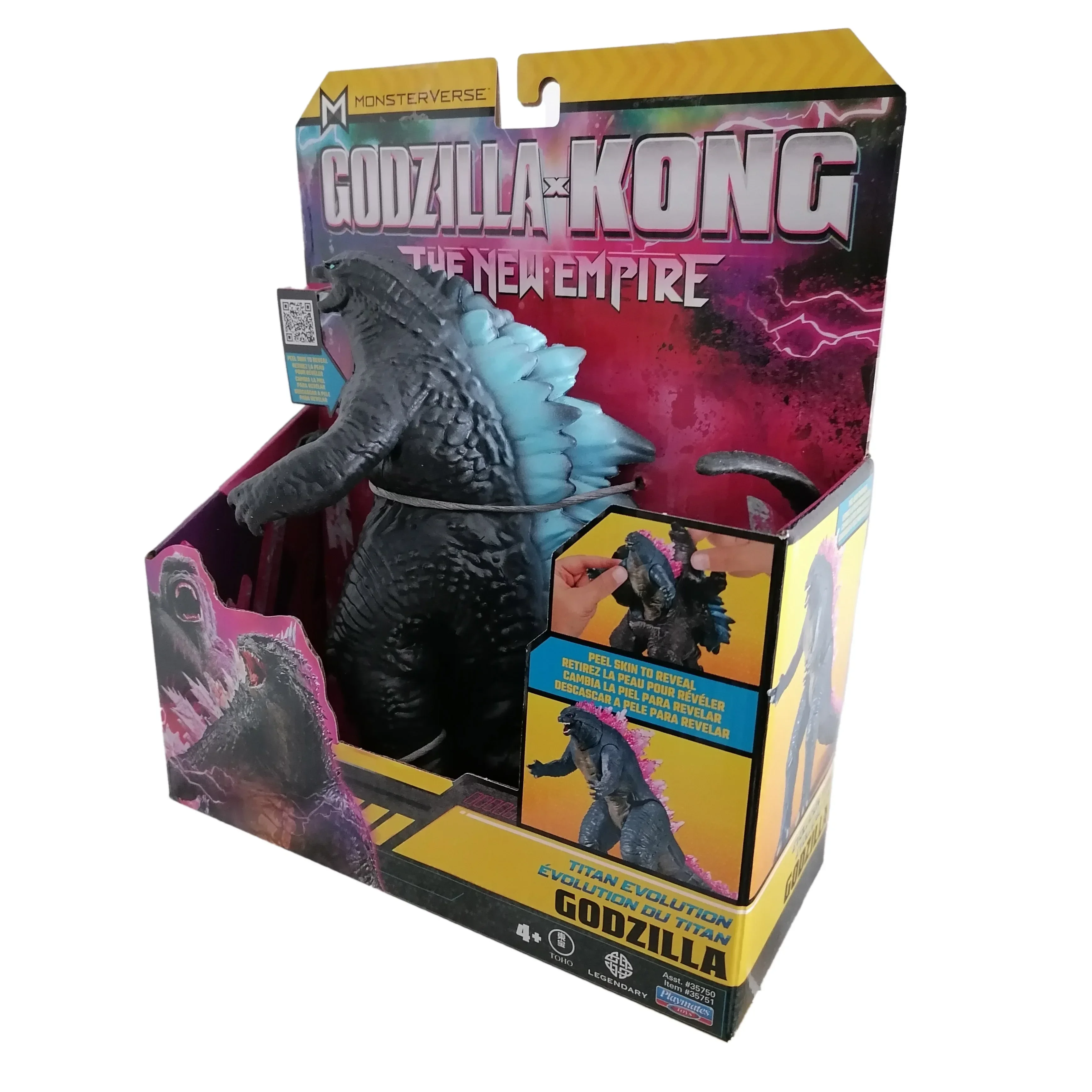 Godzilla Vs Kong Gojira New Empire 2024 Evolutionary version Doll Figures Model Boys Kids Birthday Gifts Collectible