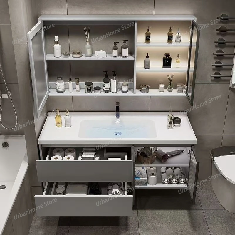 

Modern Bathroom Cabinets Intelligent Bathroom Bathroom Cabinets Ntegrated Combination Home Furniture In Particolare ZY50YSG