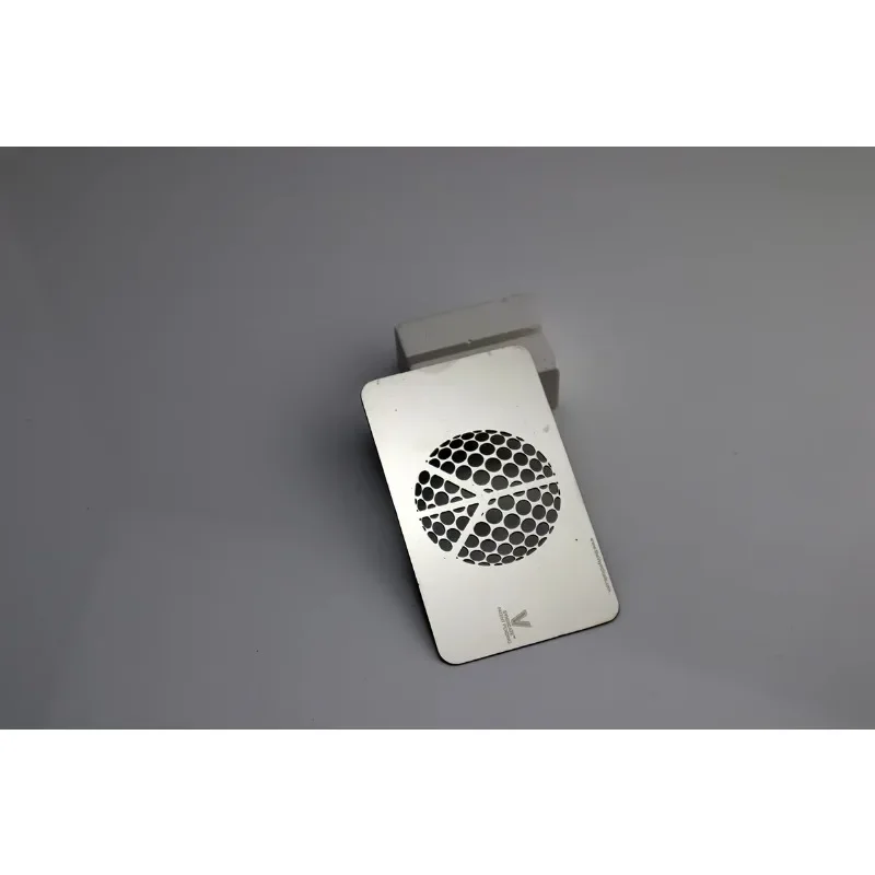 High Quality Customized Business Black Card Metal Printing