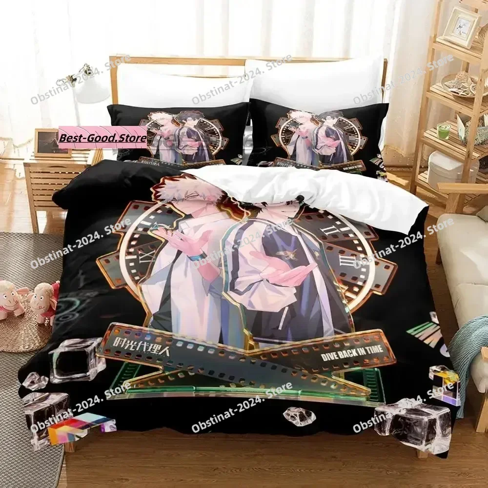 Link Click Bedding Set Single Twin Full Queen King Size Bed Set Aldult Kid Bedroom Duvetcover Sets 3D Print Anime 2022