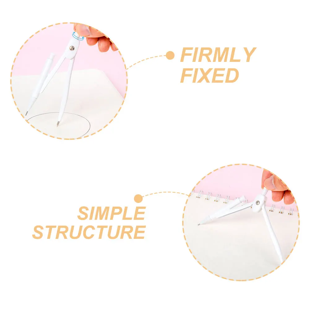 مجموعة واحدة من بوصلات الرسم أداة هندسية محمولة قابلة للتعديل لصياغة أدوات الرياضيات بوصلات كبيرة لدوائر الرسم