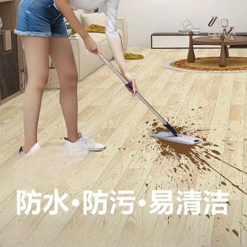 أرضية منزلية من الجلد الاسمنتي، وضع مباشر، سميكة، مقاومة للاهتراء، مقاومة للماء، غير قابلة للانزلاق، ذاتية اللصق #2