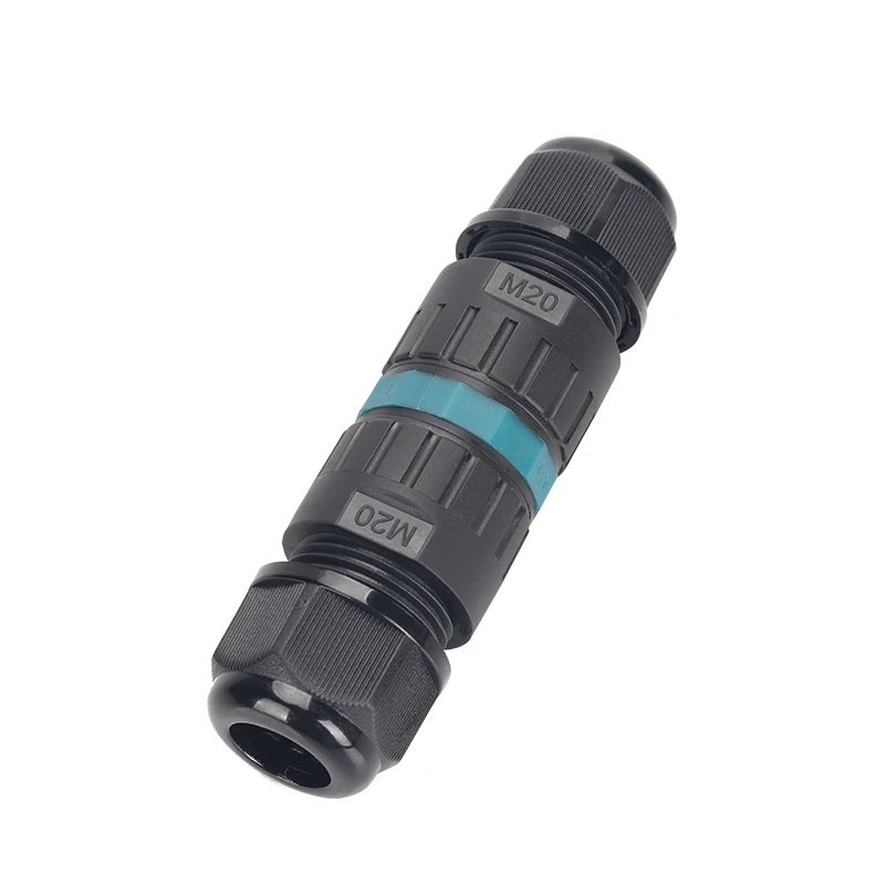 IP68 M20 Waterproof Connector Led Connectors 2/3/4/5 Pin Lever Adapter Terminal Outdoor Rain Proof electrical Quick Junction Box