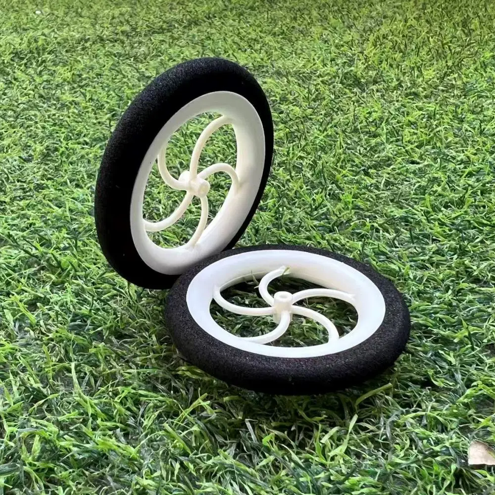 2pcs High Quality RC Airplane Wheels Lightwight Sponge Tire D66.5×Φ2×H8mm D60×Φ2×H8mm EVA Landing Gear Wheel for DIY FPV Plane