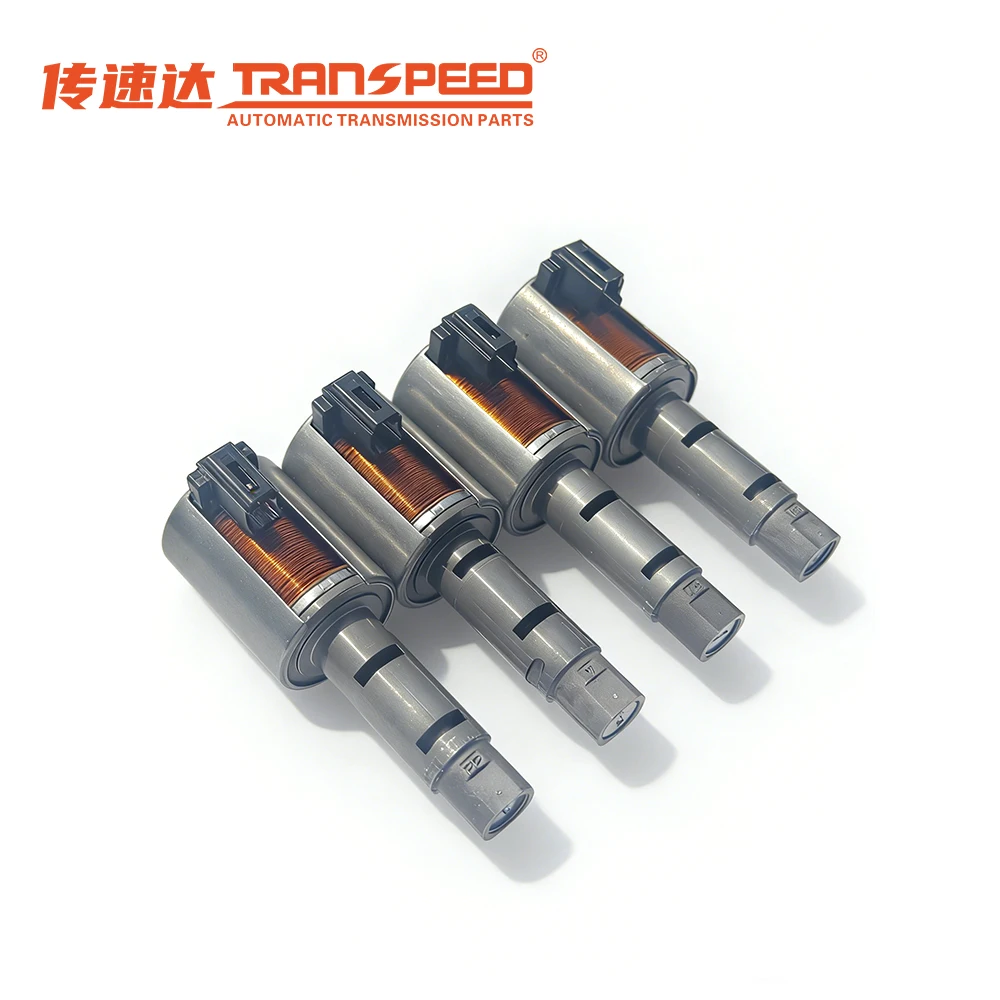 Kit de Solenoides para Corpo de Válvulas da Transmissão CVT TRANSPEED GEN 1 JF015E JF015 4PCS RE0F11A para Nissan Sentra Versa Note March Almera