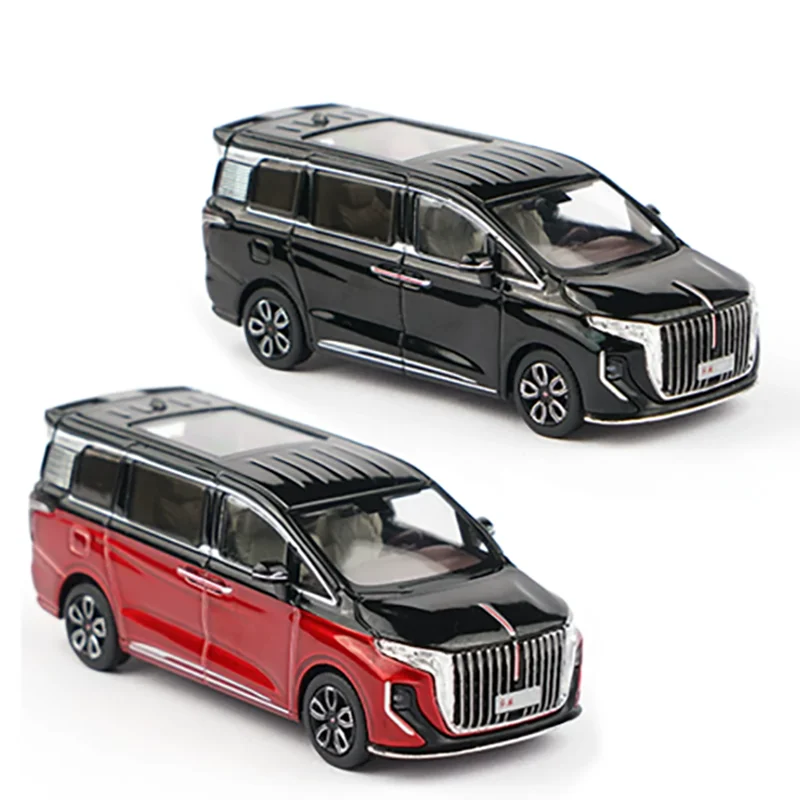 

XCARTOYS 1:64 Scale Hongqi HQ9 Gen 2 MPV Business Alloy Car Model Simulation Toy Static Display Collection