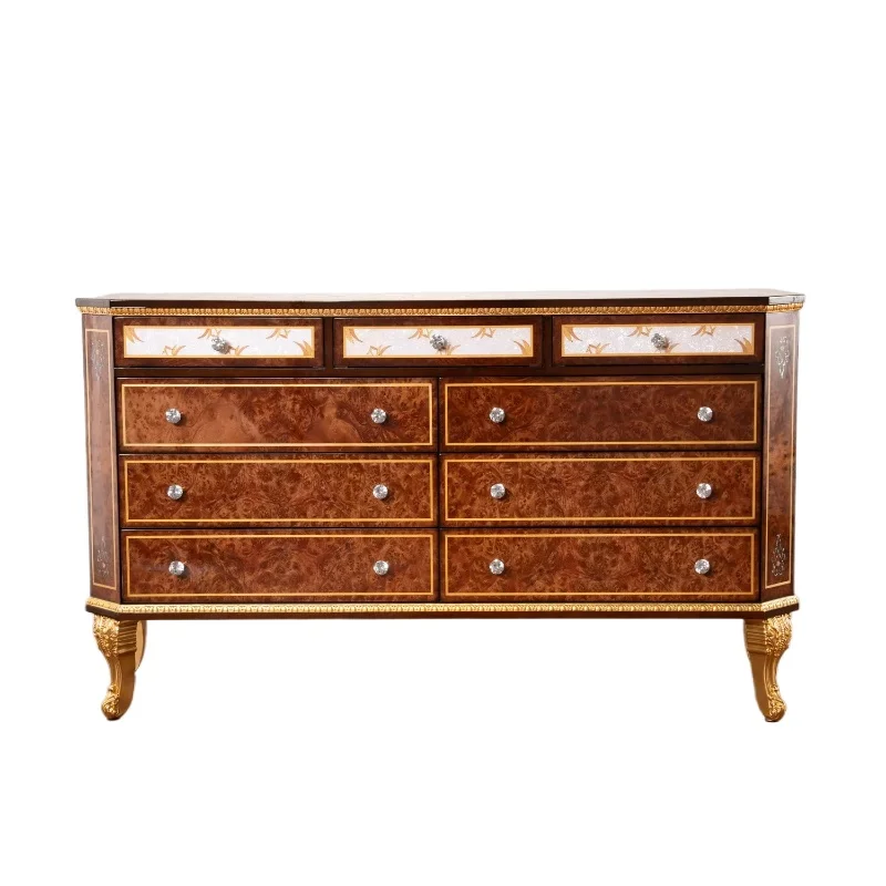 

Luxury 9 Drawer Locker Vintage Drawer Cabinet Luxury Bedroom Furniture Living Room