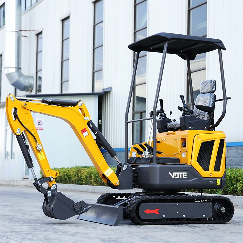 HOT SALE in North America and Europe Free Shipping 1.6 ton multi function Mini Excavator Free Excavator Accessories Customized