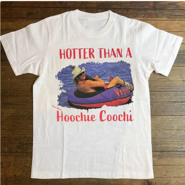 Alan Jackson Hotter Than A Hoochie Coochie Unisex T-Shirt