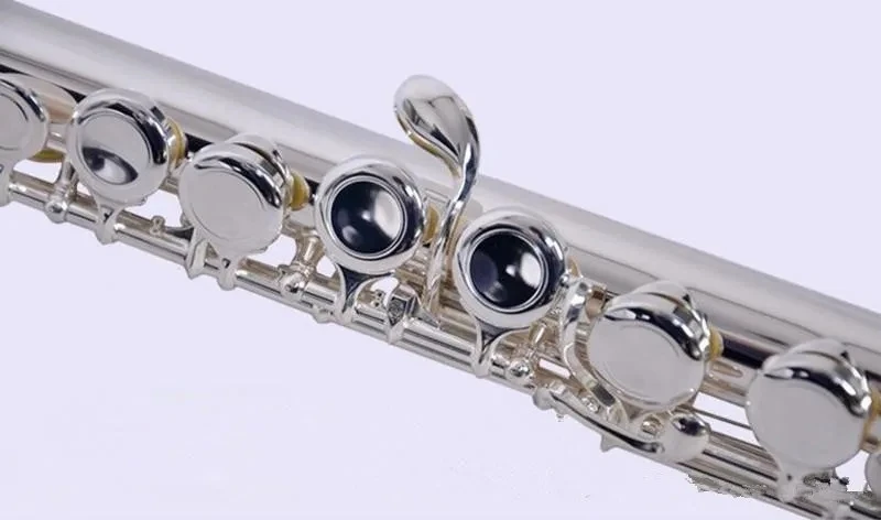 New Flute JFL-511ES Taiwan 16 Holes Closed C Key Flute Cupronickel Silvering Flauta Transversal Instrumentos Musicales Case