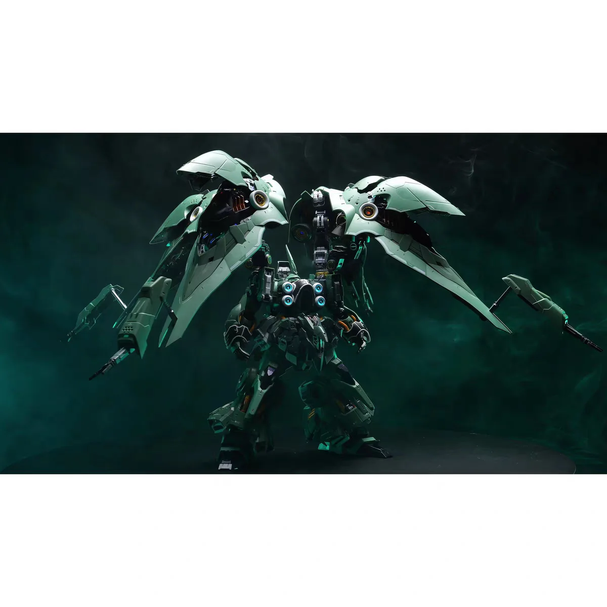 متوفر في المخزون OSIRIS المهيمن الجوي 1/100 تجميع الحركة لعبة مجسمة Mecha NZ-666 Kshatriya LED مجموعة الإضاءة سلسلة أنيمي