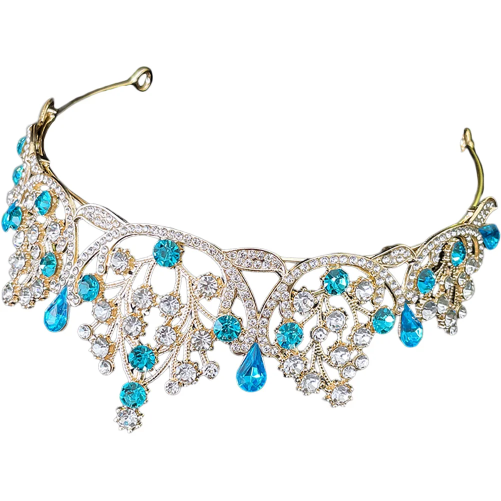 

Tiara Unique Crown Crowns for Wedding Bridal Hair Pageant Headpiece Acrylic Haar Schmuck