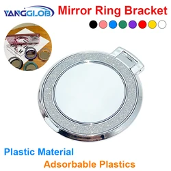 New Ring Grip Magnetic Phone Holder Rotating Round Mirror Glitter Bling Holder for iPhone for Samsung Mobile Phone Holder