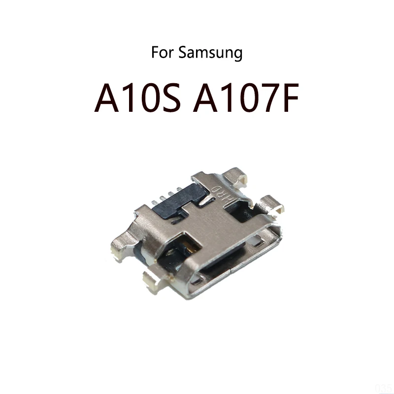 10PCS/Lot For Samsung Galaxy A10S A107F SM-A107F Micro USB Charging Dock Charge Socket Port Jack Connector