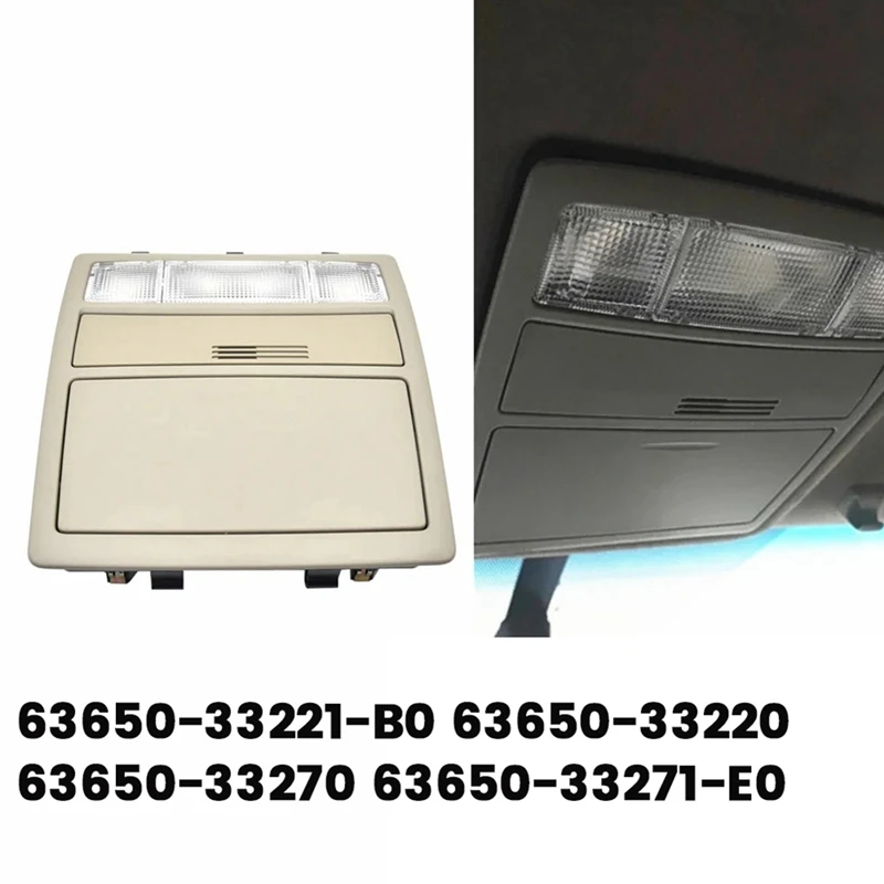 

Car Overhead Reading Light Sunglasses Case For Toyota Camry Aurion 2007-2011 63650-33270-E0 63650-33221-B0 63650-33220