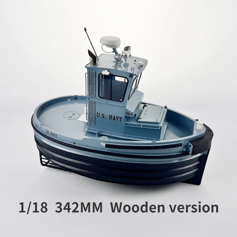 1/18 Beaver Port Tugboat Model Wooden Version Assembly Kit 342mm US Navy Remote Control Ship Model